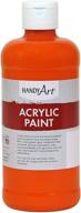 handy art student acrylic paint 16 ounce painting, drawing & art supplies logo