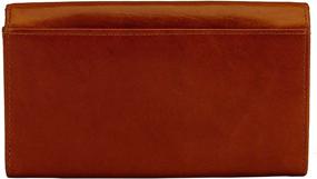 img 3 attached to Finelaer Leather Clutch Envelope Carryall