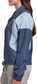 img 1 attached to Lightweight Jacket for Women by adidas with 3-Stripes, Ideal for Athletic Activities