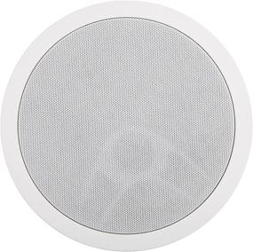 img 2 attached to Polk Audio MC80 2-Way In-Ceiling 8-Inch Speaker (Single) - Dynamic Built-In Sound, Ideal for Humid Indoor Spaces, Bathrooms, Kitchens, Patios - White