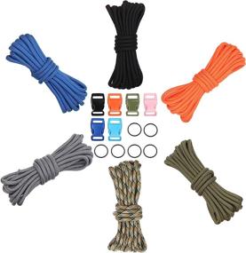img 4 attached to BENGKU Paracord Parachute Crafting Bracelet