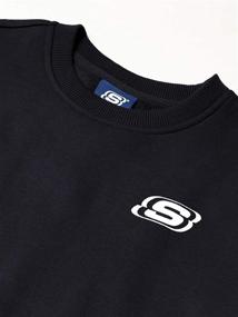 img 1 attached to Skechers Heritage Crewneck Pullover Sweatshirt