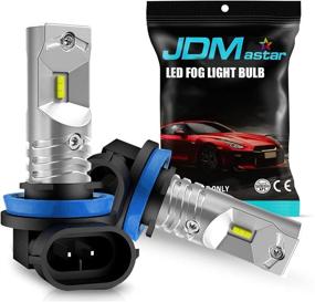 img 2 attached to 💡 H11 H16 Светодиодные лампы для противотуманных фар с JDM ASTAR чипсетами для высокой производительности и яркого белого освещения.