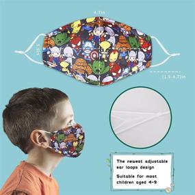 img 3 attached to 🎭 Adjustable Washable Reusable Breathable Mascarillas for Pretend Play and Dress Up