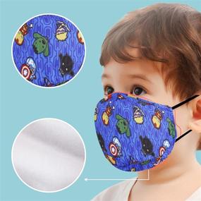 img 1 attached to 🎭 Adjustable Washable Reusable Breathable Mascarillas for Pretend Play and Dress Up