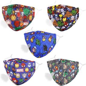 img 4 attached to 🎭 Adjustable Washable Reusable Breathable Mascarillas for Pretend Play and Dress Up