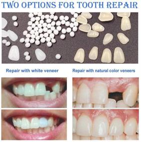 img 3 attached to Tooth Repair Filling Kit: Thermal Beads with Natural & Whitening Denture Moldel - Temporary Solution for Missing & Broken Tooth Replacements