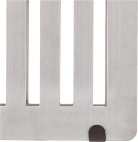 img 2 attached to 🧺 Oggi 7064 Stainless Upright Napkin: Convenient and Sleek Napkin Holder for Organized Spaces