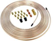 🚗 the stop shop 25ft of 3/16 inch (4.75mm) copper nickel brake line with fittings - durable & high-quality automotive tubing logo