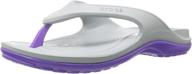 crocs 12058 duet athens purple: stylish comfort for every step logo