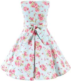 img 3 attached to 👗 Girls' Casual Dresses in Vintage Summer Style - Clothing Collection 3015 150