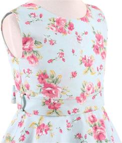 img 1 attached to 👗 Girls' Casual Dresses in Vintage Summer Style - Clothing Collection 3015 150