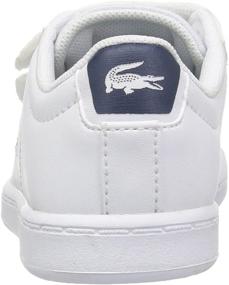 img 2 attached to 👟 Lacoste Kids' Carnaby Evo Sneakers: Stylish and Comfortable Footwear for Children