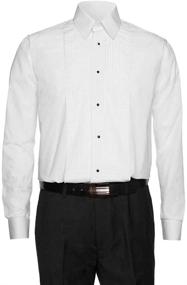 img 4 attached to Gentlemens Collection Mens Tuxedo Shirt Men's Clothing