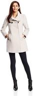π§₯ levine women's charcoal double breasted wool blend coat - fashionable women's clothing logo