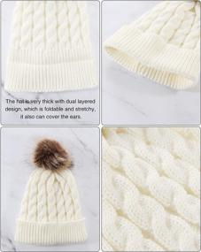img 1 attached to Tatuo Womens Winter Knitted Slouchy Outdoor Recreation