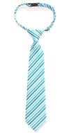 👔 retreez retro stripe microfiber pre tied boys' accessories and neckties: timeless style with easy wear logo