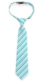 img 1 attached to 👔 Retreez Retro Stripe Microfiber Pre Tied Boys' Accessories and Neckties: Timeless Style with Easy Wear