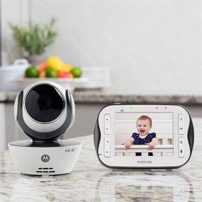 img 1 attached to Motorola MBP843CONNECT Digital Video Baby Monitor: 3.5-Inch Screen, Wi-Fi Internet Viewing & More!
