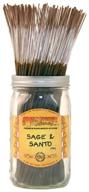 🌿 wild berry sage & santo incense sticks bulk pack, 100 pieces - highly fragranced, 11-inch логотип