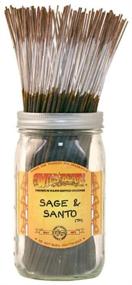 img 1 attached to 🌿 Wild Berry SAGE & Santo Incense Sticks Bulk Pack, 100 Pieces - Highly Fragranced, 11-inch