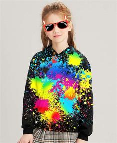 img 1 attached to 👕 Hgvoetty Colorful Novelty Hoodies for Boys - Trendy Fashion Sweatshirts in Boys' Clothing