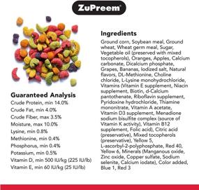 img 1 attached to 🐦 ZuPreem FruitBlend Flavor Pellets Bird Food for Parrots and Conures - 3.5 lb bag, High-Quality USA-Made Pellets, Naturally Flavored for Conures, Caiques, African Greys, Senegals, Amazons, Eclectus