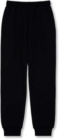 img 3 attached to 👖 Velvet Jogger Sweatpants for Girls with Pockets, Active Apparel by DOTDOG
