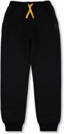 👖 velvet jogger sweatpants for girls with pockets, active apparel by dotdog logo