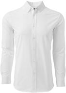 mizzen main stockton: moisture-wicking non-iron shirt for effortless style logo