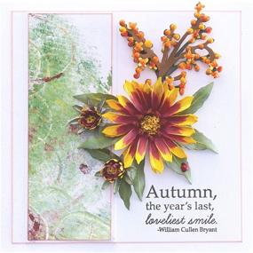 img 2 attached to 🍁 Explore the Exquisite Spellbinders Stamps: Autumn QUO Clear Range