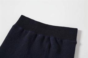 img 2 attached to 👧 IRelia Girls' Thick Fleece-Lined Leggings: Warm, Comfortable & Stylish