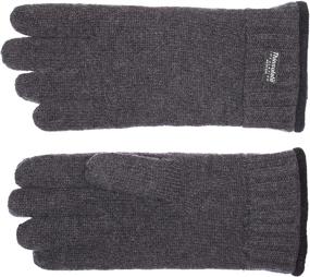 img 3 attached to EEM Thinsulate Gloves with Thermal Lining: Boost your wardrobe with Men's Accessories in Gloves & Mittens