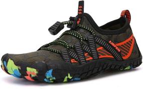 img 3 attached to UBFEN Barefoot Sports Lightweight Toddler Sports & Fitness for Water Sports