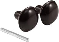 🚪 enhanced defender security e 2499 door knob set: spindle & oil rubbed bronze finish логотип