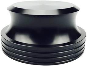 img 4 attached to 16 унций Алюминиевый зажим для виниловых пластинок LP - Стабилизатор проигрывателя в черном цвете.