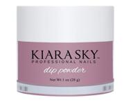 kiara sky mauve a lil' closer dip powder snow place like home collection 1 oz logo