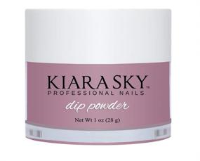 img 2 attached to Kiara Sky Mauve A Lil' Closer Dip Powder Snow Place Like Home Collection 1 oz