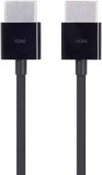 apple mc838ll hdmi cable 1 8m logo