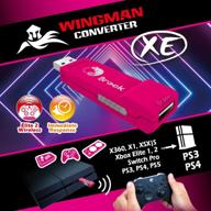 brook wingman xe gaming adapter turbo & remap for xbox series s/x, xbox 360, xbox one, xbox elite, xbox elite series 2, ps5 dualsense, ps4, and ps3 controllers - compatible with ps5, ps4, and ps3 consoles logo