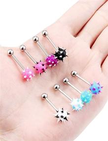 img 3 attached to Prjndjw Silicone Surgical Piercing Jewelry