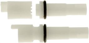 img 4 attached to DANCO Moen Tub and Shower Faucet Stem Extension Complete Kit, 6S-1/6S-6, 1-Pack (18056) in White