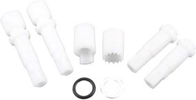 img 3 attached to DANCO Moen Tub and Shower Faucet Stem Extension Complete Kit, 6S-1/6S-6, 1-Pack (18056) in White