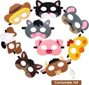 img 1 attached to 🎉 CiyvoLyeen Barnyard Farmhouse Birthday Costumes: Reveal the Perfect Party Spirit!