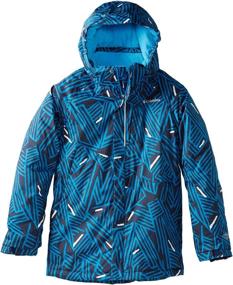 img 2 attached to 🧥 Collegiate Crosshatch Columbia Jacket - Small Boys' Clothing Coats & Jackets