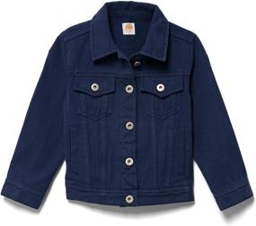 img 4 attached to 👕 Lila Mae Children's Colored Denim Jacket - Classic Kids Denim Jean Jacket
