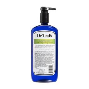 img 1 attached to Dr Teal's Relax & Relief Body Wash с эвкалиптом и мятой - 24 жидк. унц. (2 пакета)