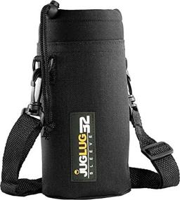 img 3 attached to 🧃 32 oz Black JugLug Water Bottle Holder Sleeve