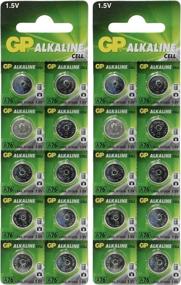 img 1 attached to GP A76 LR44 AG13 Alkaline Cell 1.5V Alkaline Button Cell Battery x (20) Batteries - Long-lasting Power for Various Devices