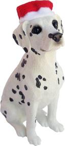 img 1 attached to Sandicast Black Dalmatian Christmas Ornament